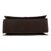 Balenciaga  Hourglass handbag  in brown leather - Detail D1 thumbnail