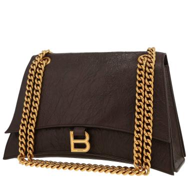 Borsa Balenciaga  Hourglass in pelle marrone