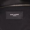 Saint Laurent  Puffer medium model  shoulder bag  in black quilted leather - Detail D2 thumbnail
