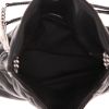 Saint Laurent  Puffer medium model  shoulder bag  in black quilted leather - Detail D3 thumbnail