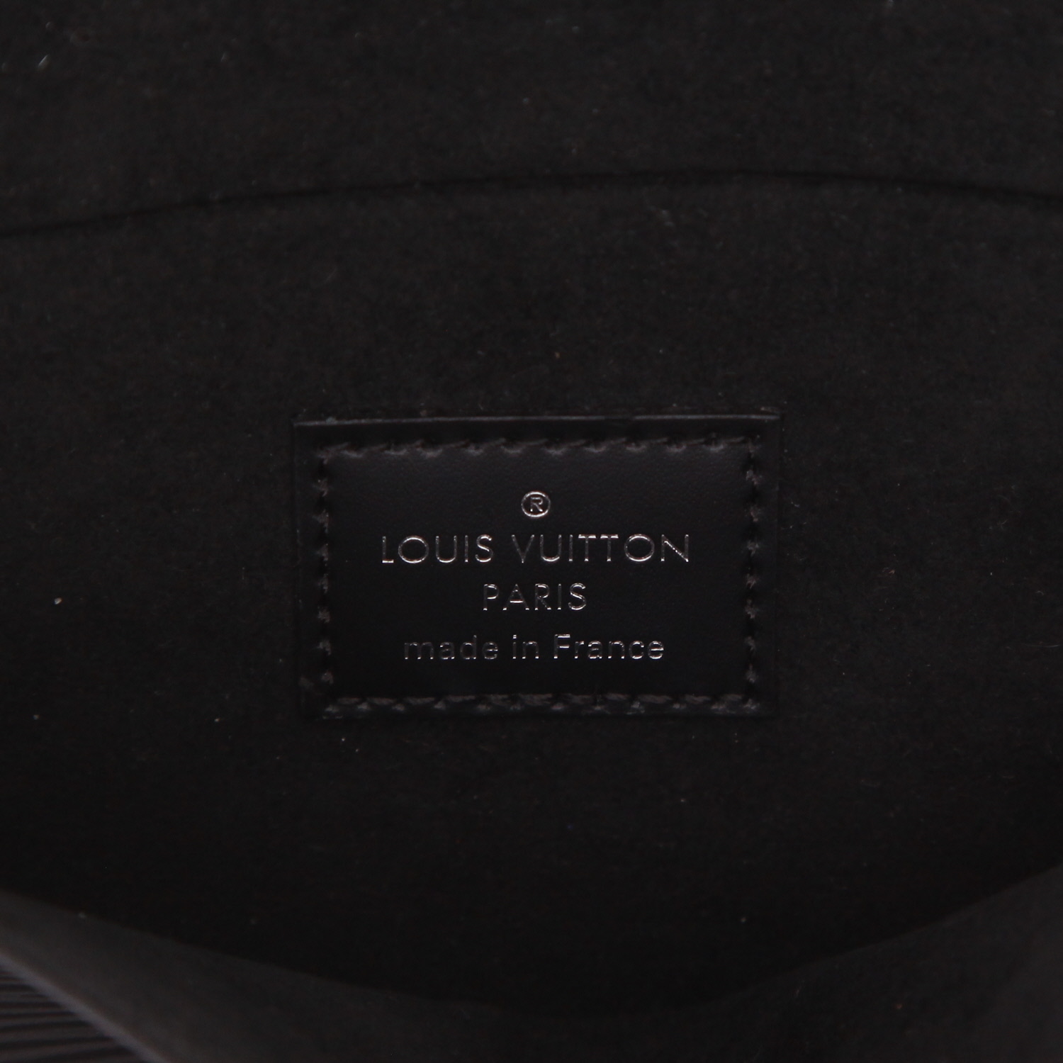 Louis Vuitton  Félicie shoulder bag  in black epi leather - Detail D2