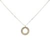 Pendentif Dinh Van Cible grand modèle en or jaune et diamants - 00pp thumbnail