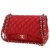 Sac bandoulière Chanel  Timeless Jumbo en cuir grainé matelassé rouge - 00pp thumbnail
