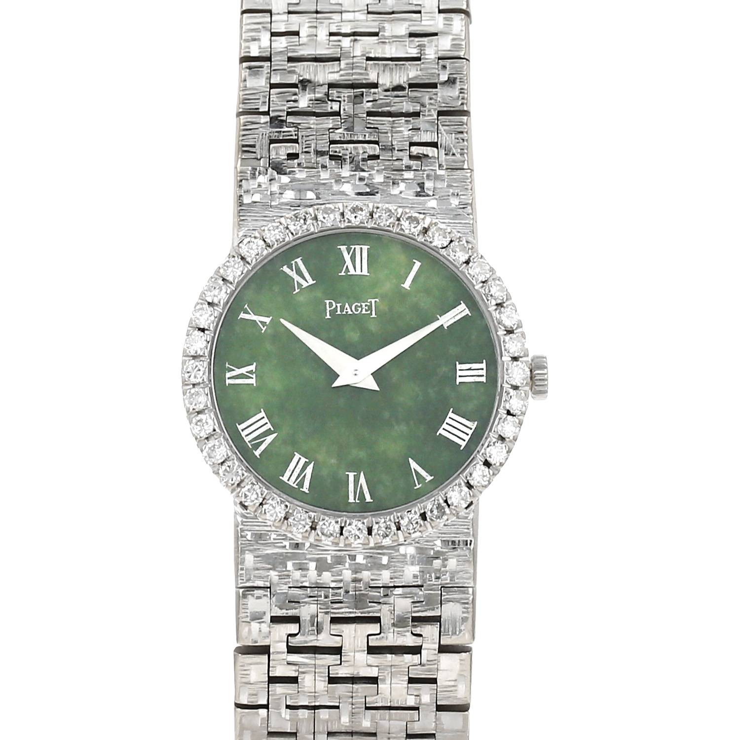 Montre Piaget Vintage en or blanc Ref: Piaget - 9706  Vers 1970 - 00pp