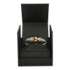 Bracciale David Yurman Cable Buckle in oro giallo, argento e granato - Detail D2 thumbnail