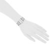 Cartier Tank Française  in stainless steel Ref: Cartier - 4472  Circa 2023 - Detail D1 thumbnail