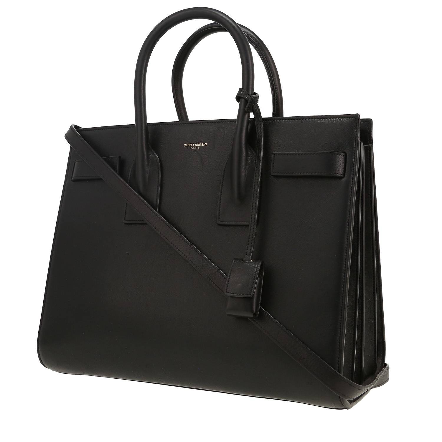 Borsa Saint Laurent  Sac de jour modello piccolo  in pelle nera