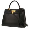 Sac à main Hermès  Kelly 28 cm en cuir box noir - 00pp thumbnail