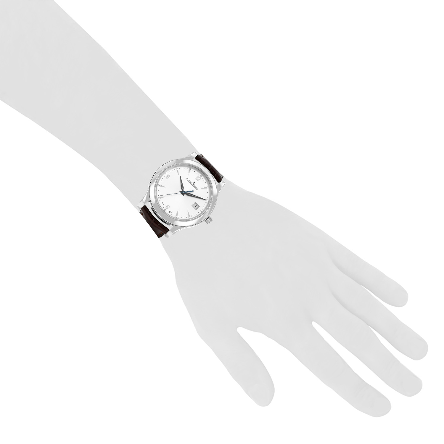 Jaeger-LeCoultre Master Control Date  in stainless steel Ref: Jaeger-LeCoultre - 147.8.37.S  Circa 2000 - Detail D1