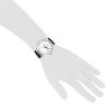 Reloj Jaeger-LeCoultre Master Control Date de acero Ref: Jaeger-LeCoultre - 147.8.37.S  Circa 2000 - Detail D1 thumbnail