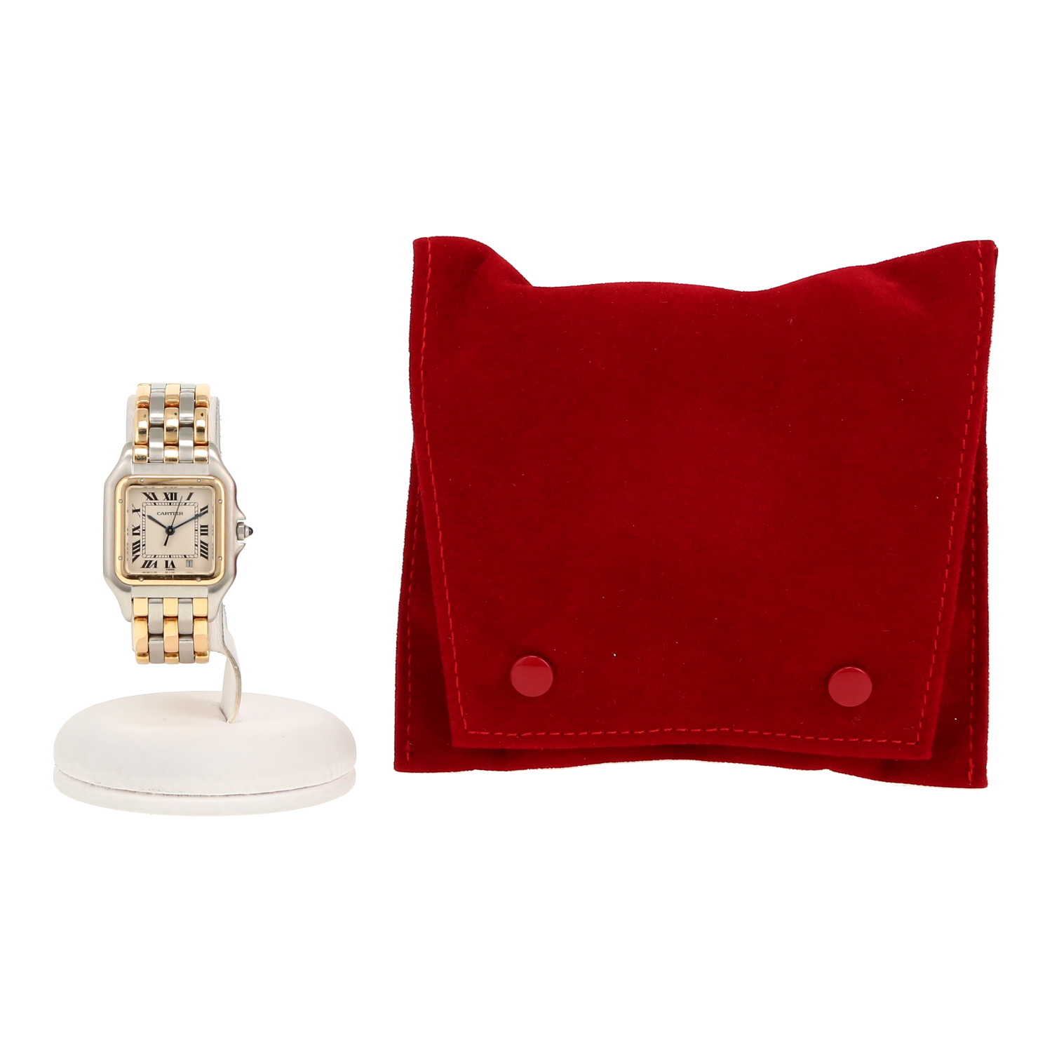 Cartier Panthère  in gold and stainless steel Ref: Cartier - 8394  Circa 1990