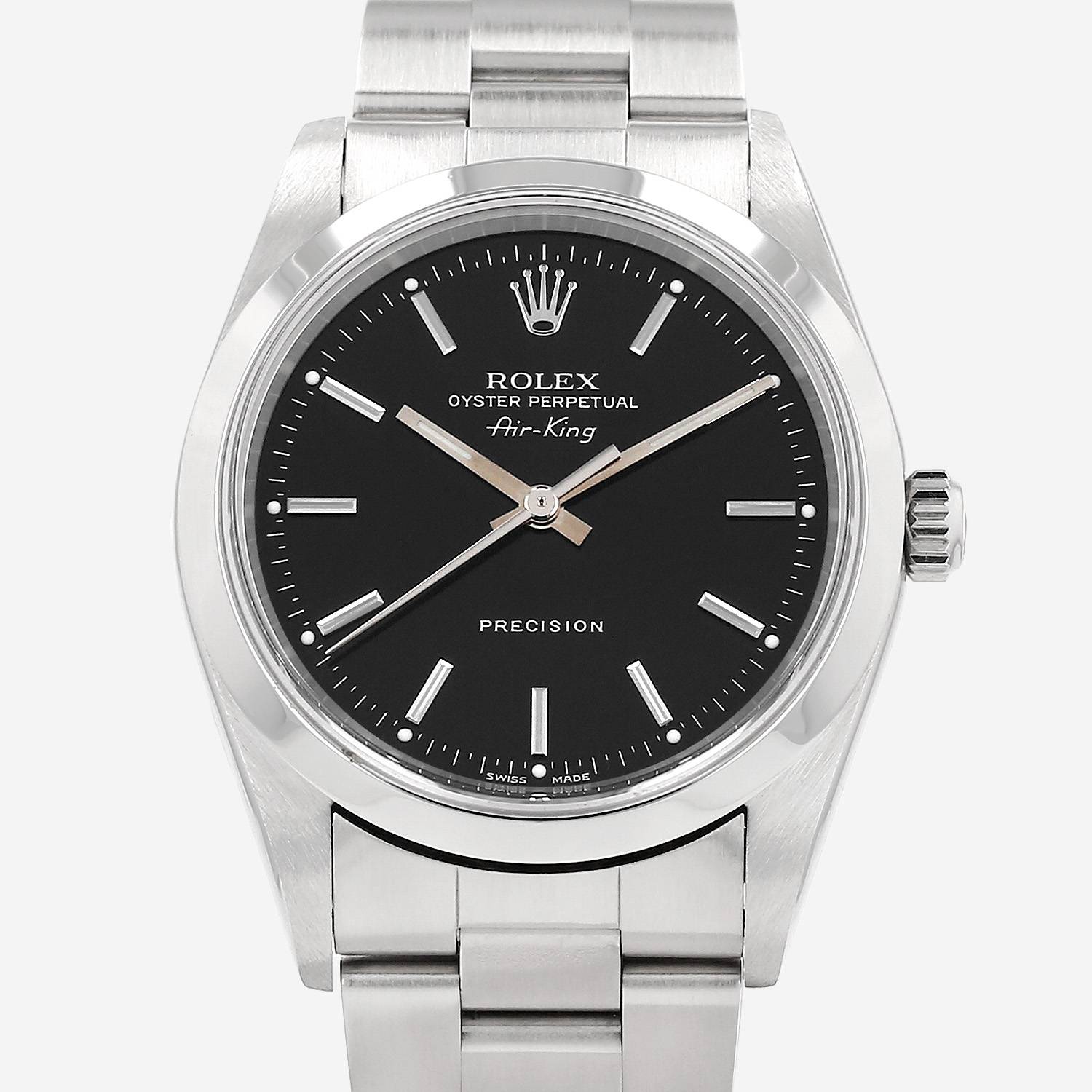 Montre Rolex Air King en acier Ref: Rolex - 14000M  Vers 2001