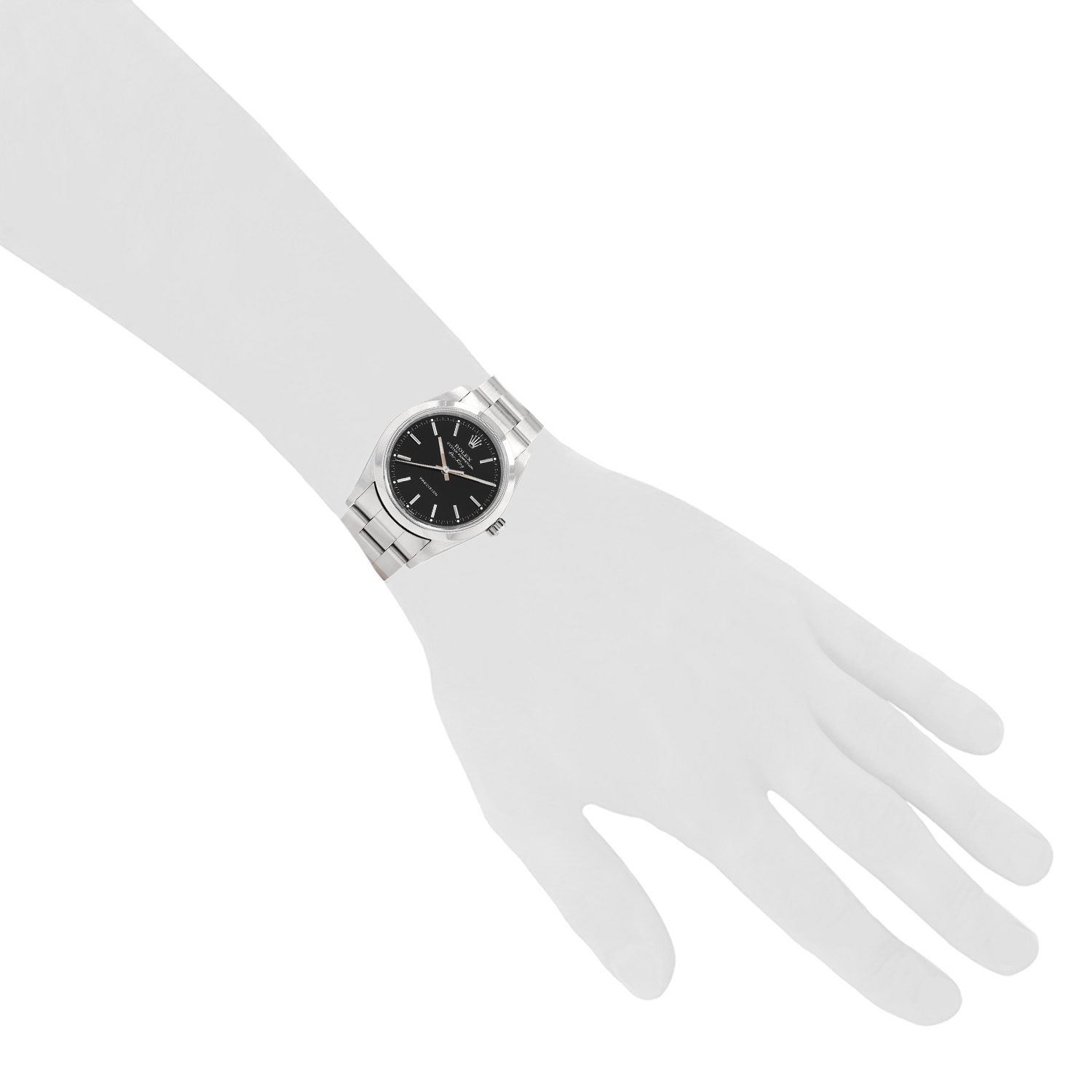 Montre Rolex Air King en acier Ref: Rolex - 14000M  Vers 2001 - Detail D1