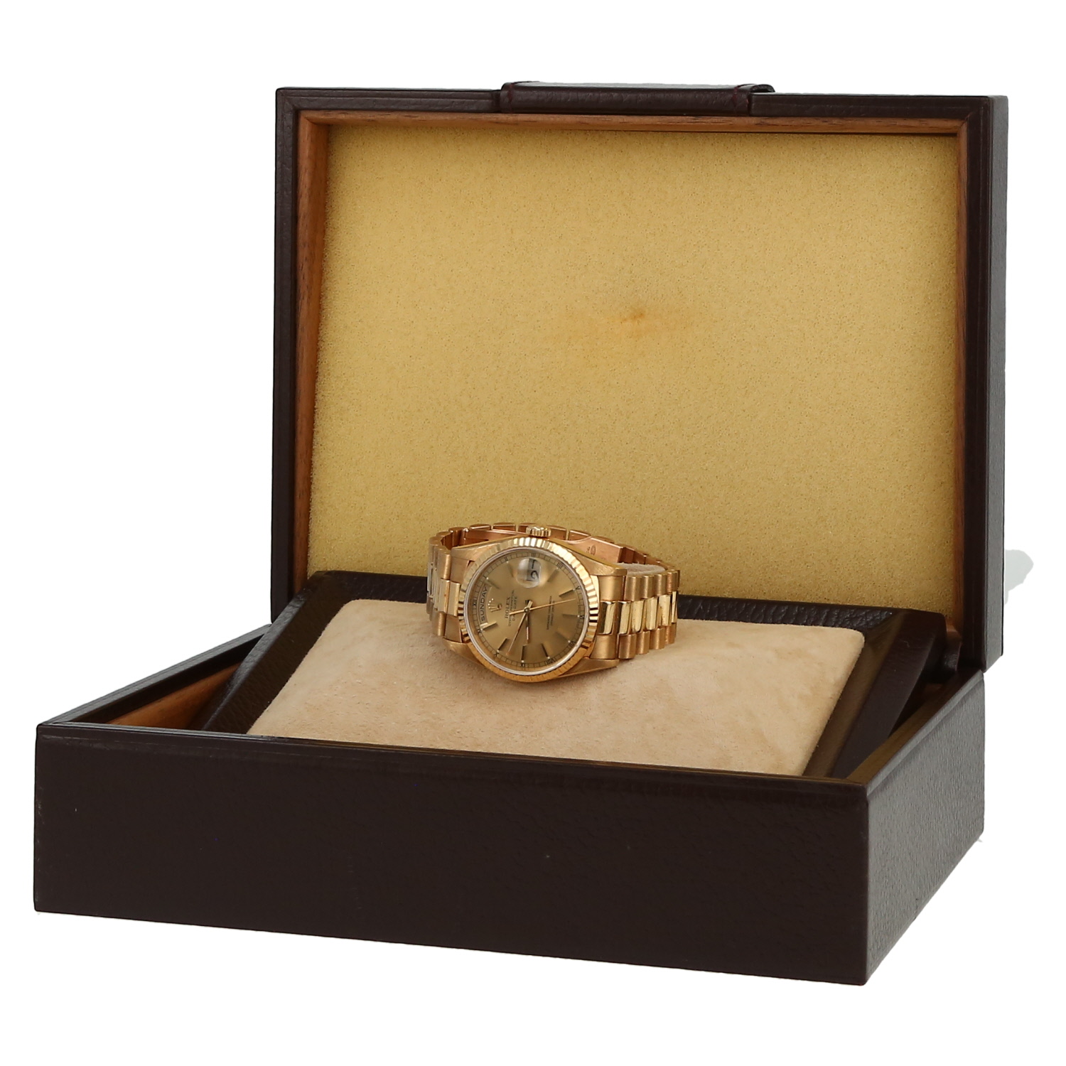 Orologio Rolex Day-Date in oro giallo Ref: Rolex - 18038  Circa 1986