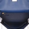 Borsa Hermès  Kelly 25 cm in vitello Madame blu - Detail D3 thumbnail