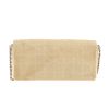 Bolso de mano Chanel  Choco bar en lona acolchada beige y cuero beige - Detail D4 thumbnail