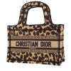 Dior  Book Tote handbag  in beige and black canvas - 00pp thumbnail