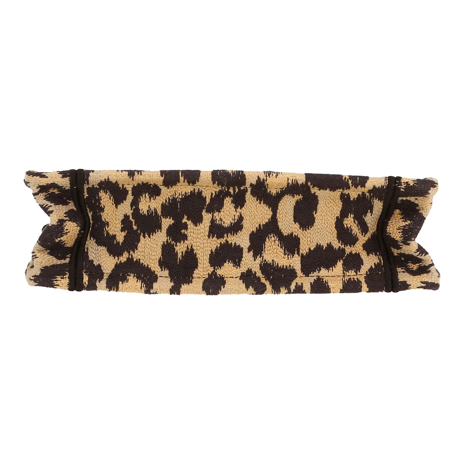 Borsa Dior  Book Tote mini  in tela beige e nera - Detail D1