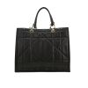 Shopping bag Dior  Essential modello grande  in pelle nera - 360 thumbnail