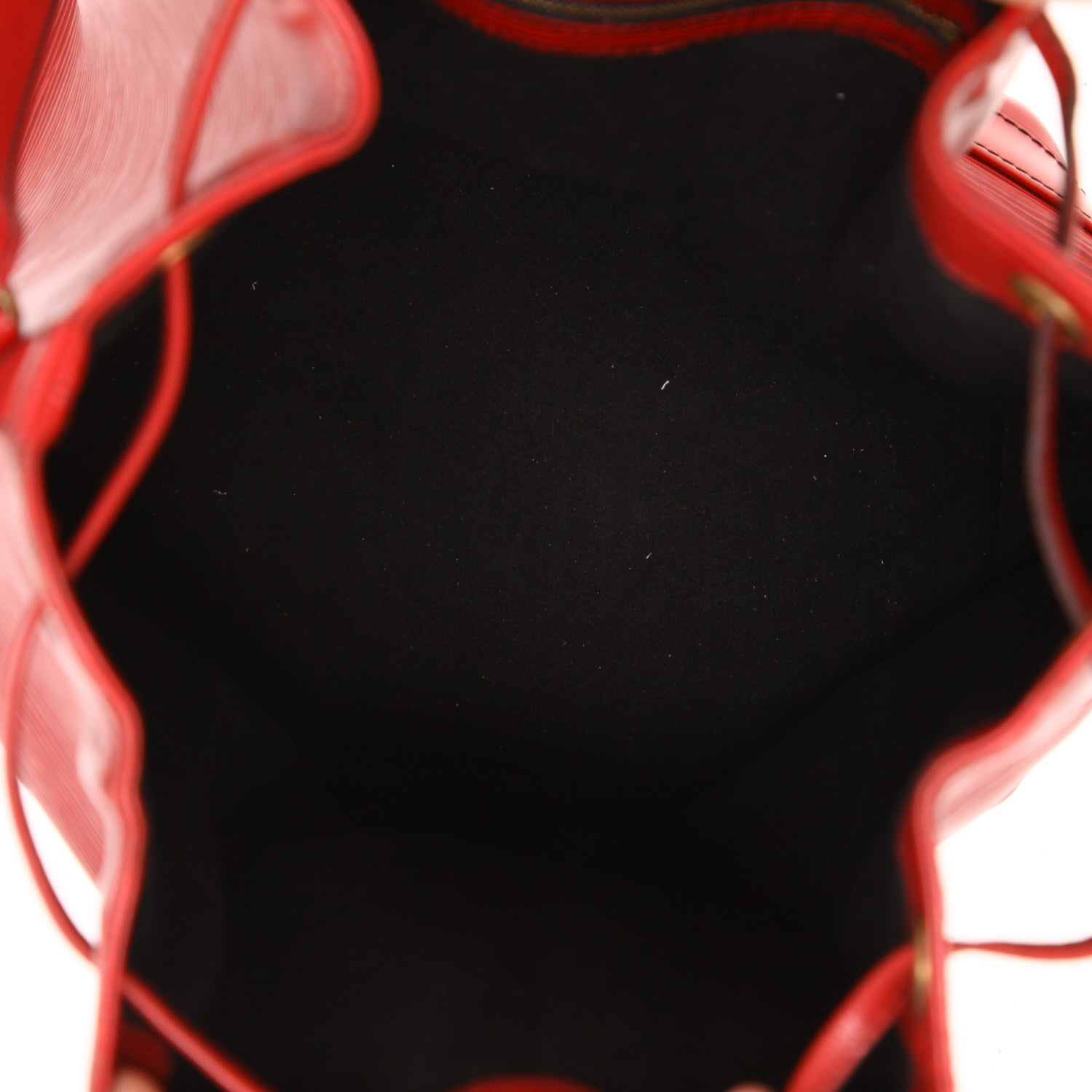 Borsa Louis Vuitton  Noé in pelle Epi rossa - Detail D3