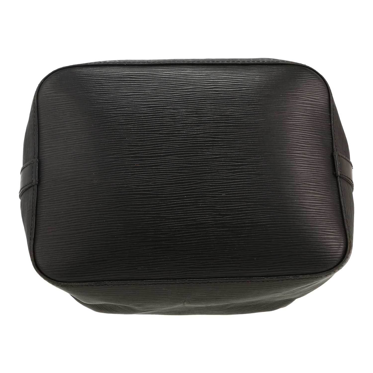 Sac cabas Louis Vuitton Noé petit modèle en cuir épi noir - Detail D1