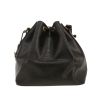 Sac cabas Louis Vuitton  Noé petit modèle  en cuir épi noir - Detail D4 thumbnail
