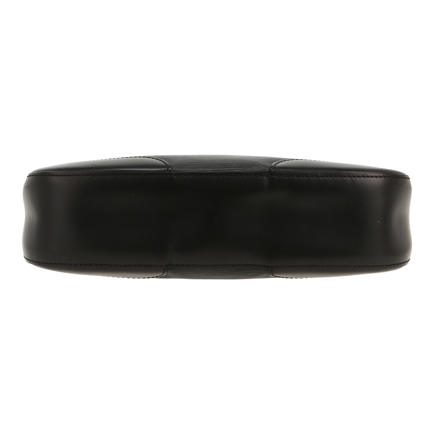 Louis Vuitton Bagatelle shoulder bag in black epi leather - Detail D1