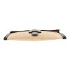 Hermès  Jige pouch  in beige canvas  and brown box leather - Detail D1 thumbnail
