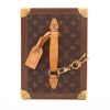 Vanity Louis Vuitton  Boîte à flacons en toile monogram marron et cuir naturel - Detail D7 thumbnail