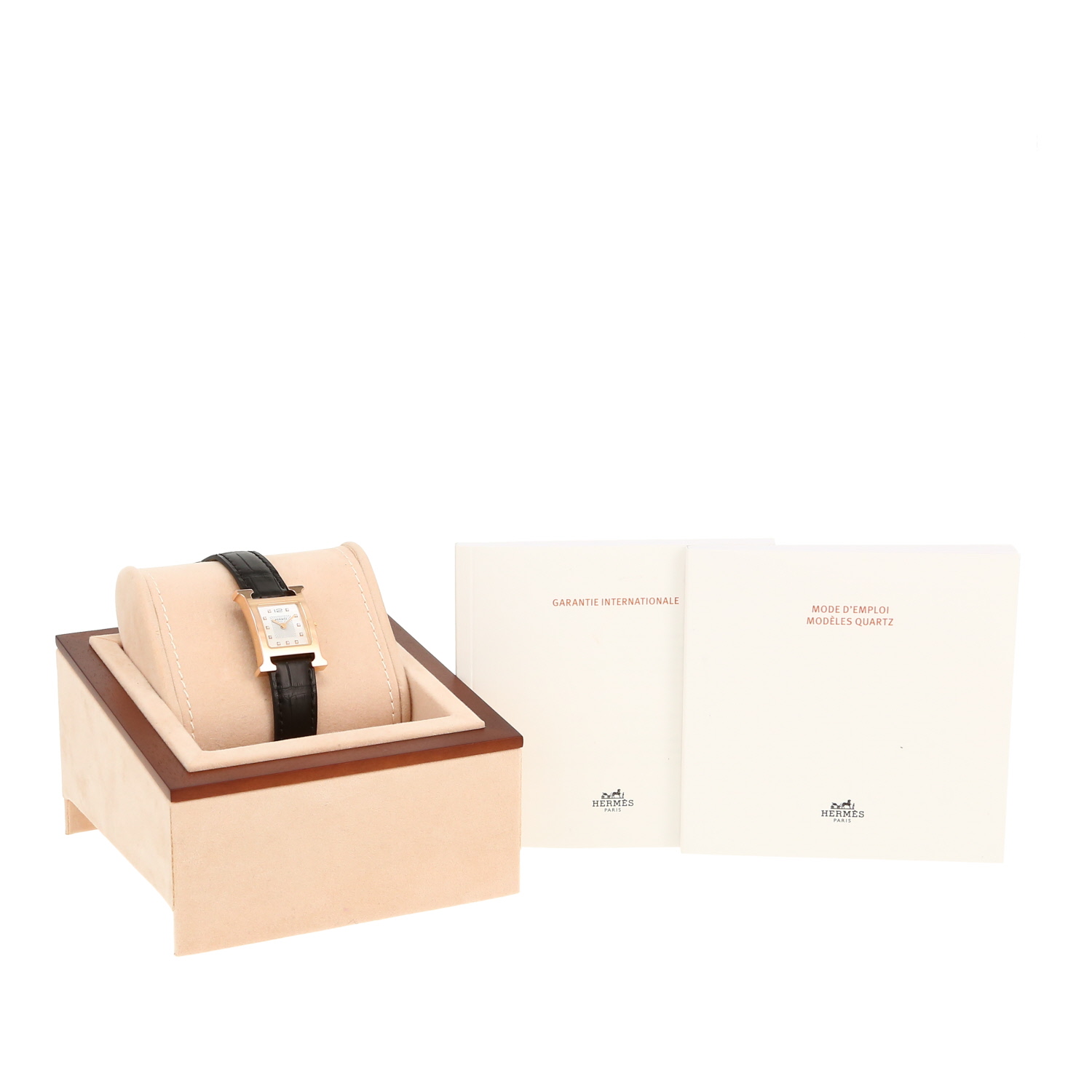 Reloj Hermès Heure H de oro chapado Ref: Hermès - HH1.202  Circa 2021