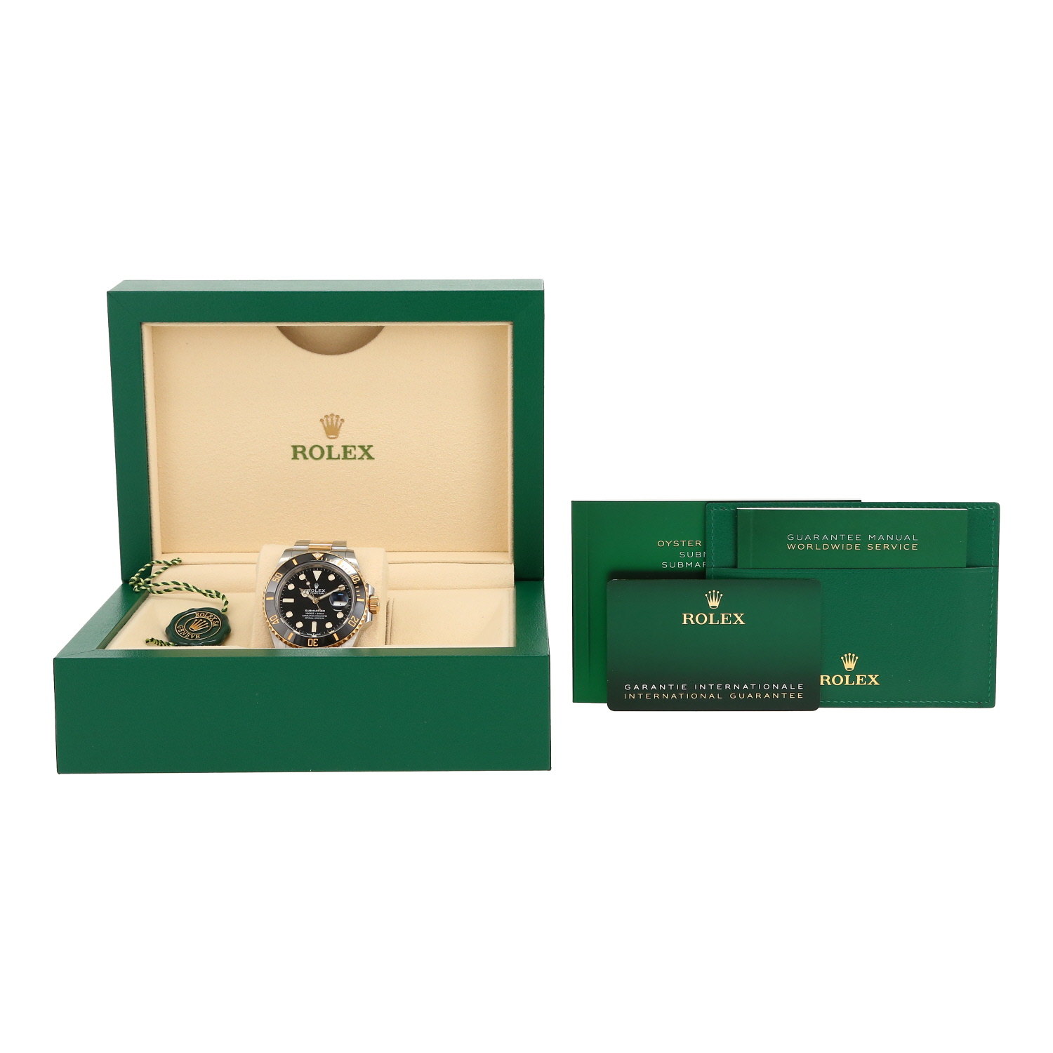 Rolex Submariner Date  in gold and stainless steel Ref: Rolex - 126613LN  Circa 2022 - Detail D2