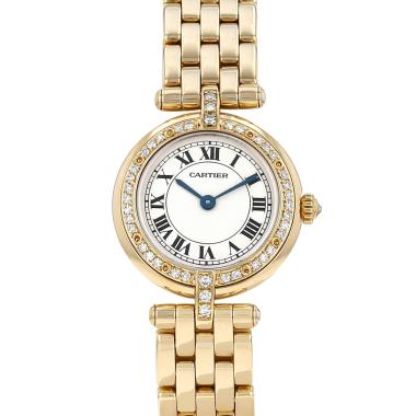 Montre Cartier Panthère Vendôme Joaillerie en or jaune Ref: Cartier - 866925  Vers 1990