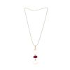 Collier H. Stern  en or jaune, quartz et rubis - 360 thumbnail