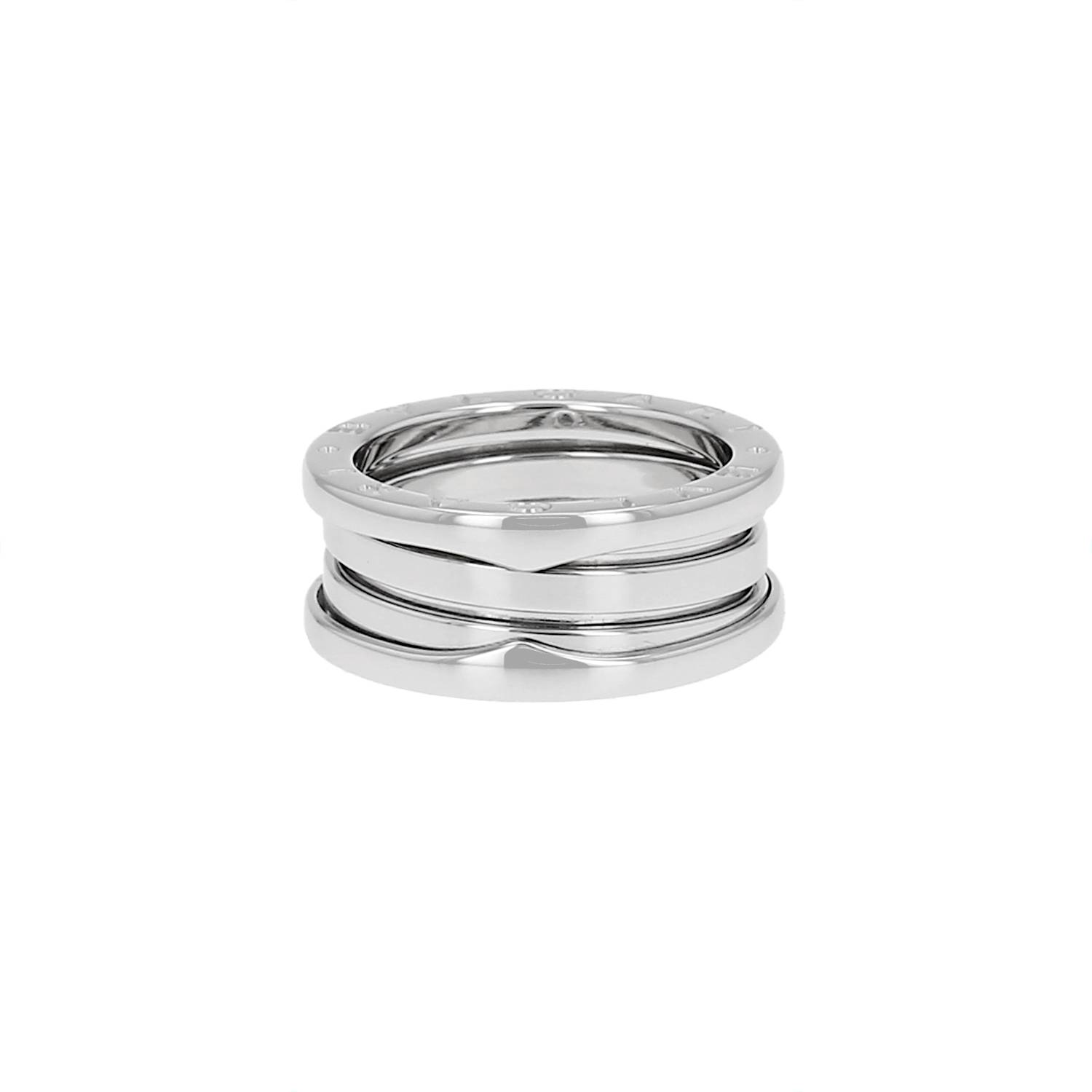 Bulgari B.Zero1 medium model ring in white gold