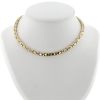 Cartier Rumba  1990's necklace in yellow gold and white gold - 360 thumbnail