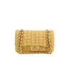 Sac à main Chanel  Timeless Classic en tweed jaune et vert - 360 thumbnail
