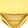 Borsa Chanel  Timeless Classic in tweed giallo e verde - Detail D3 thumbnail