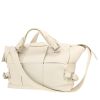 Bolsa de viaje Bottega Veneta  Arco en cuero intrecciato color crema - 00pp thumbnail
