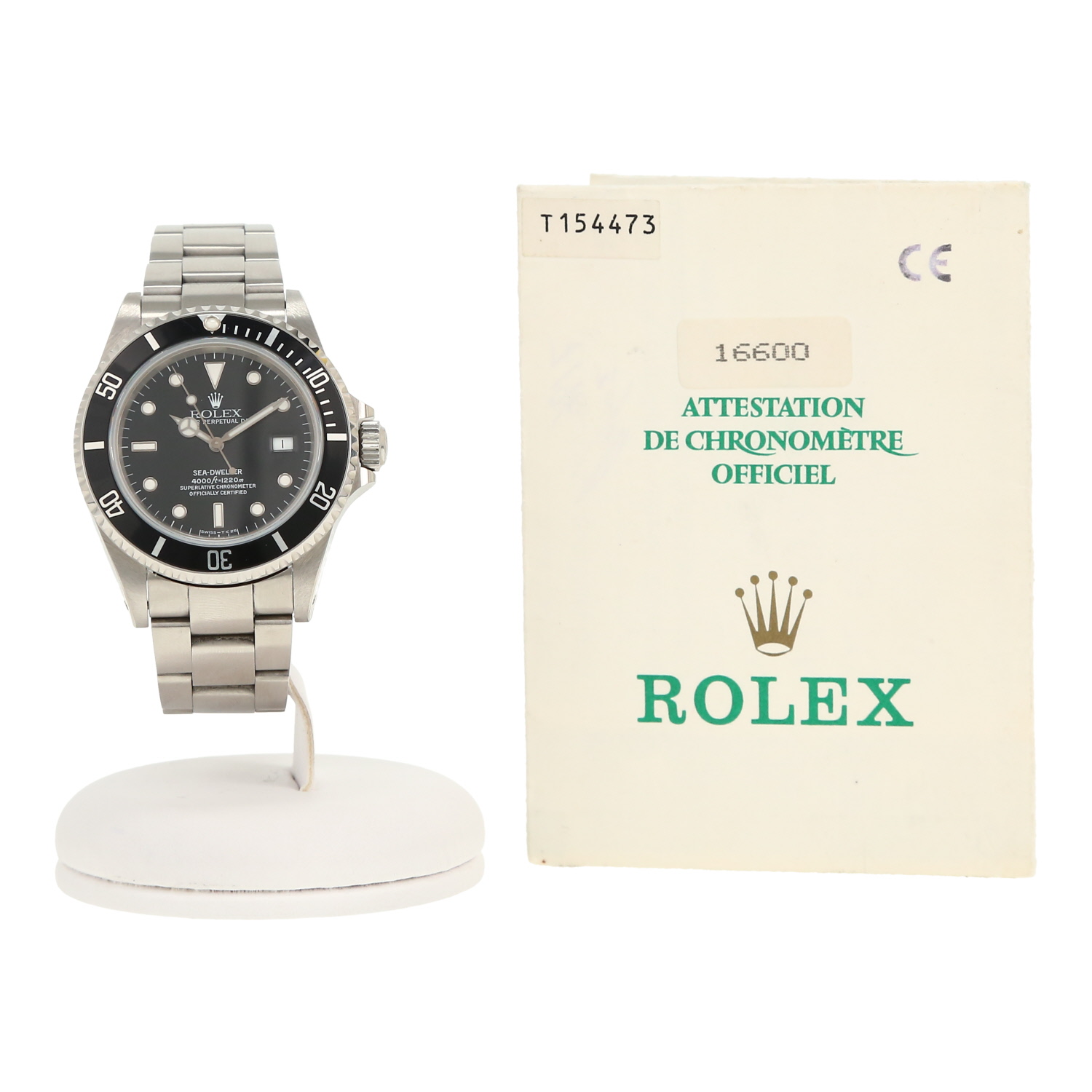 Rolex Sea Dweller  in stainless steel Ref: Rolex - 16600  Circa 1996