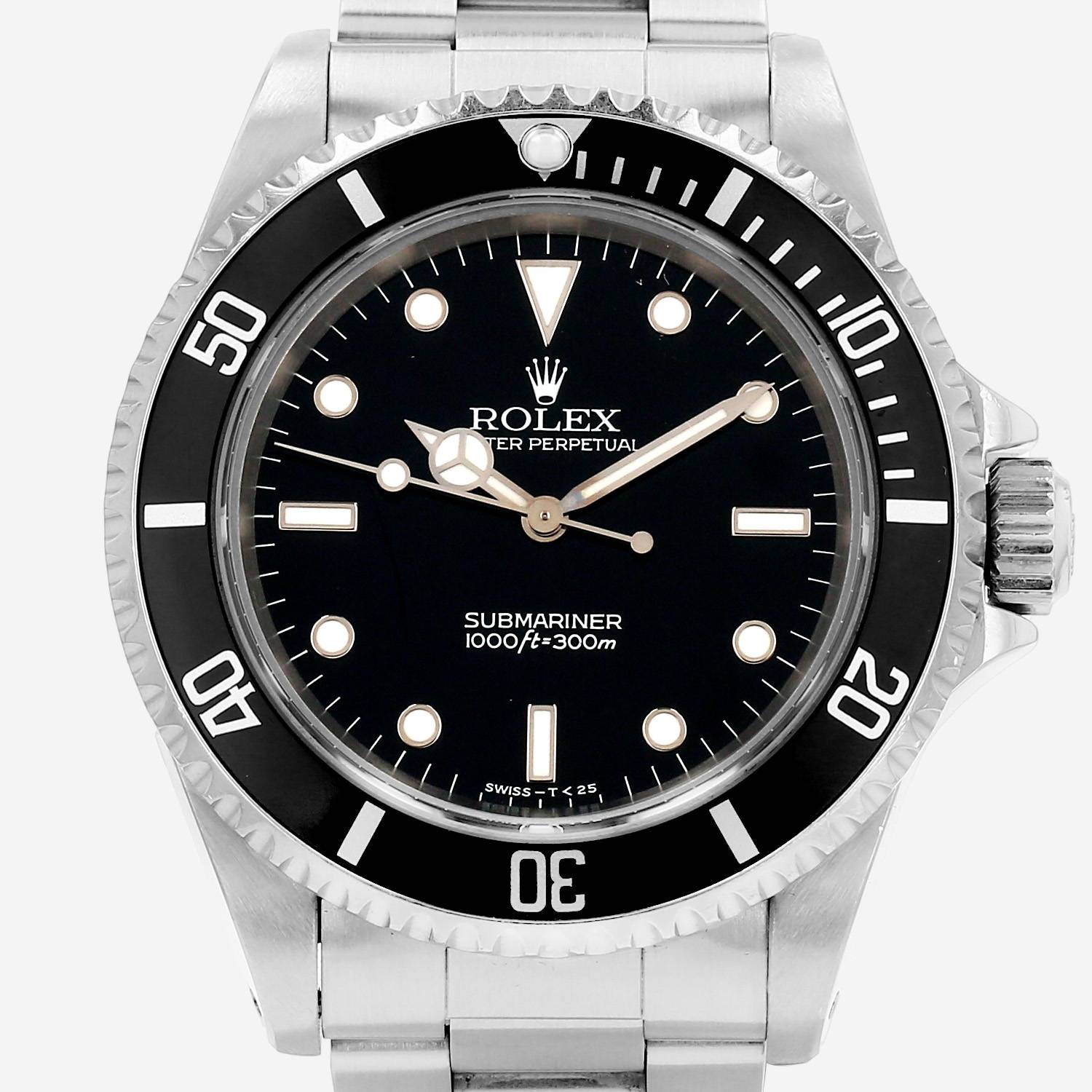 Reloj Rolex Submariner de acero Ref: Rolex - 14060  Circa 1996