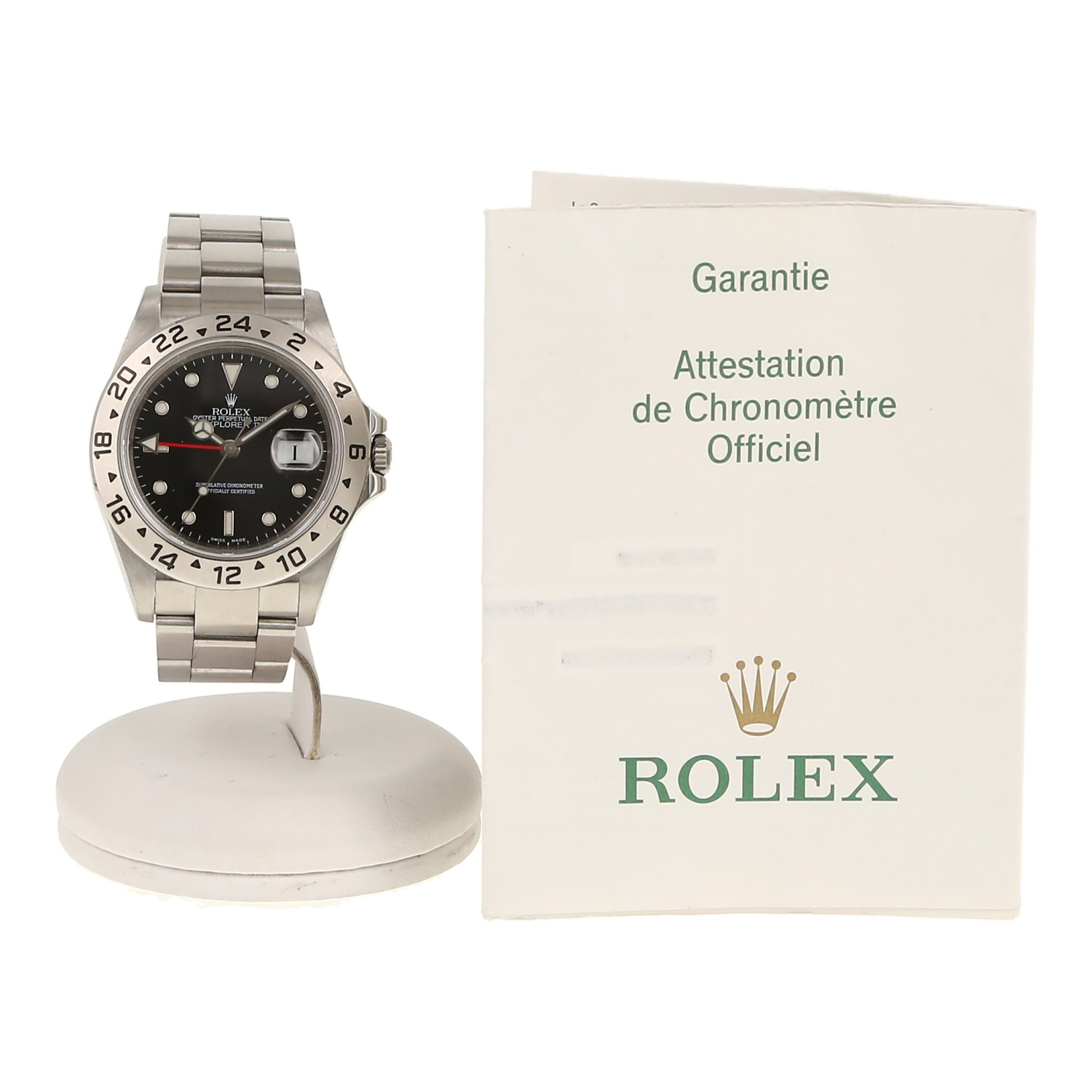 Reloj Rolex Explorer II de acero Ref: Rolex - 16570  Circa 2006 - Detail D2