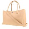 Borsa Chanel  Executive in pelle martellata beige - 00pp thumbnail