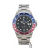 Orologio Rolex GMT-Master in acciaio Ref: Rolex - 16700  Circa 1997 - 360 thumbnail
