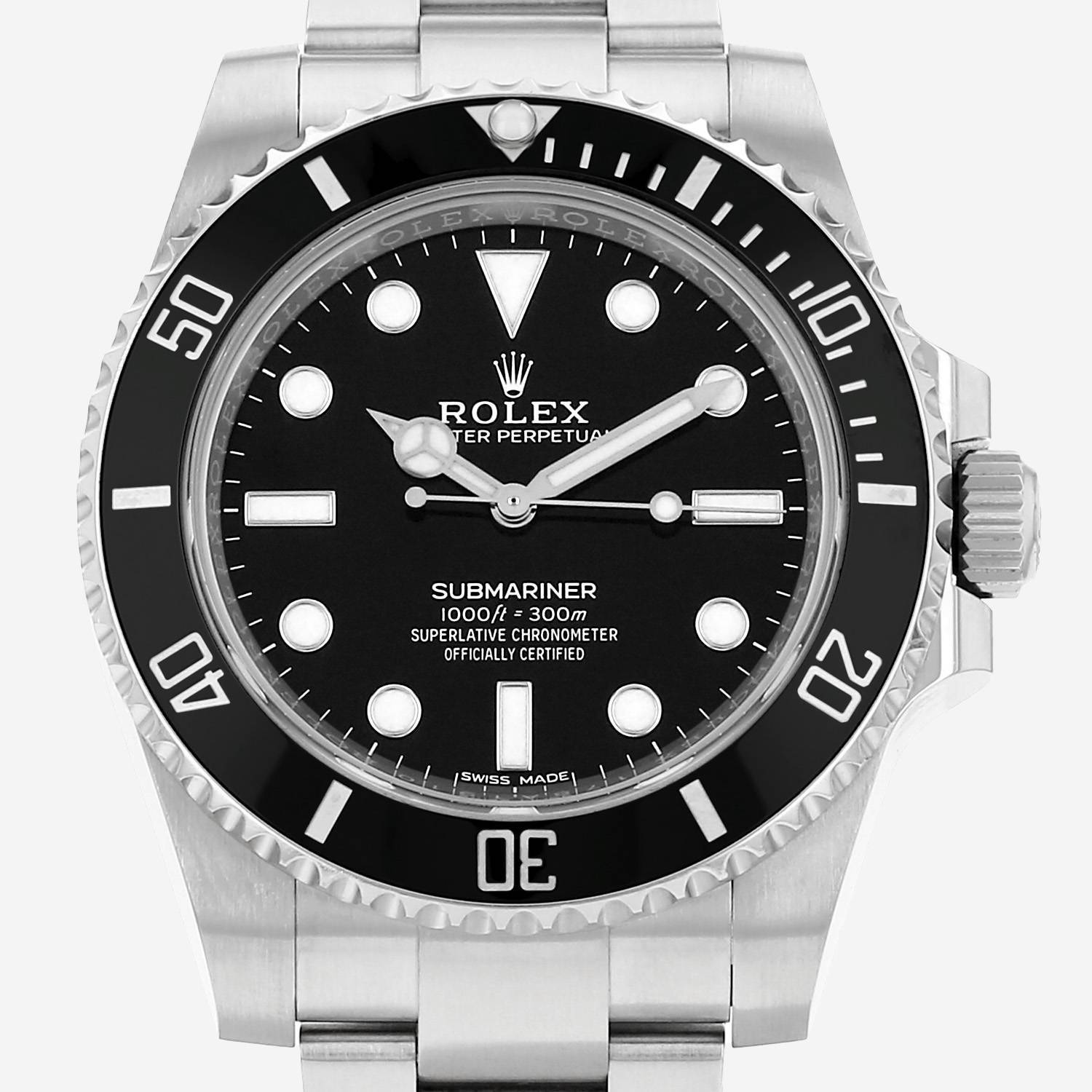 Rolex Submariner in stainless steel Ref: Rolex - 114060 Circa 2018