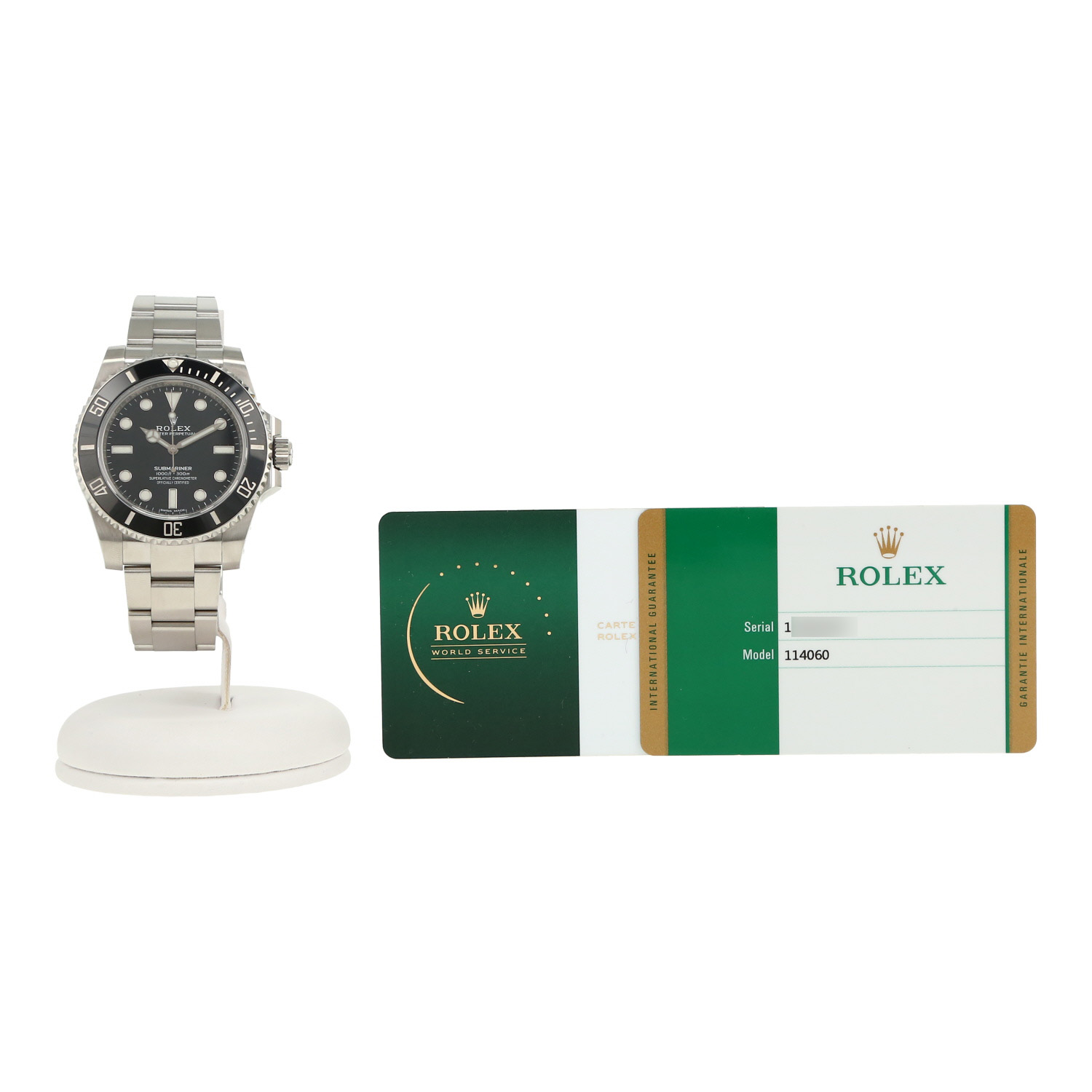 Rolex Submariner  in stainless steel Ref: Rolex - 114060  Circa 2018