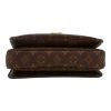 Borsa a tracolla Louis Vuitton  Metis in tela monogram marrone e pelle naturale - Detail D1 thumbnail