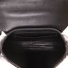 Borsa a tracolla Celine  16 modello piccolo  in pelle verniciata nera - Detail D3 thumbnail
