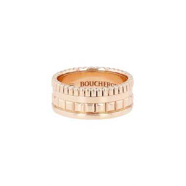 Bague Boucheron Quatre Radiant Edition en or rose