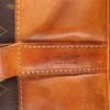 Sac à dos Louis Vuitton  Randonnée en toile monogram marron et cuir naturel - Detail D2 thumbnail