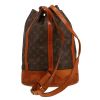 Sac à dos Louis Vuitton  Randonnée en toile monogram marron et cuir naturel - Detail D4 thumbnail